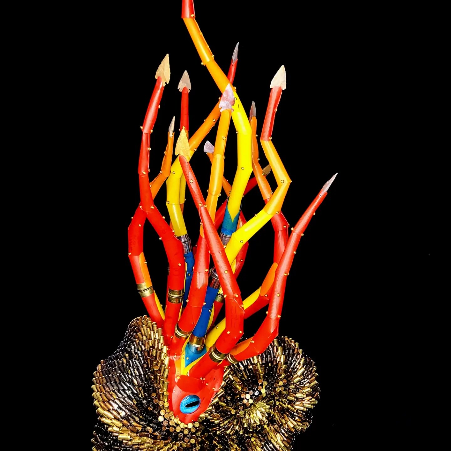 Ammonite in a Nut-Shell sculpture